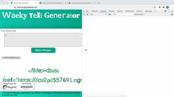 alert popped but no gif "alert but not solved"