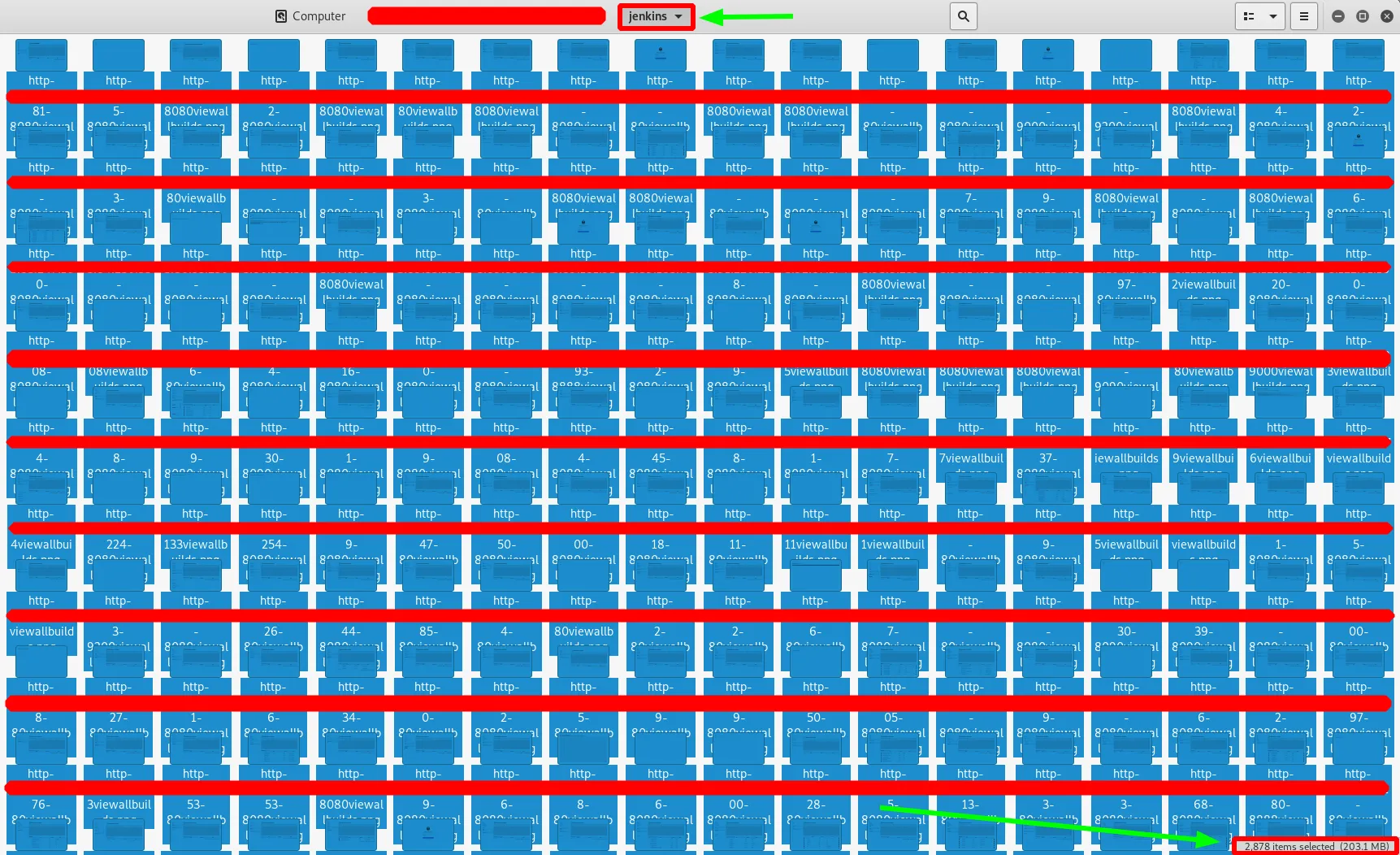 Jenkins ( Almost 3000 screenshots ) Jenkins ( Almost 3000 screenshots )