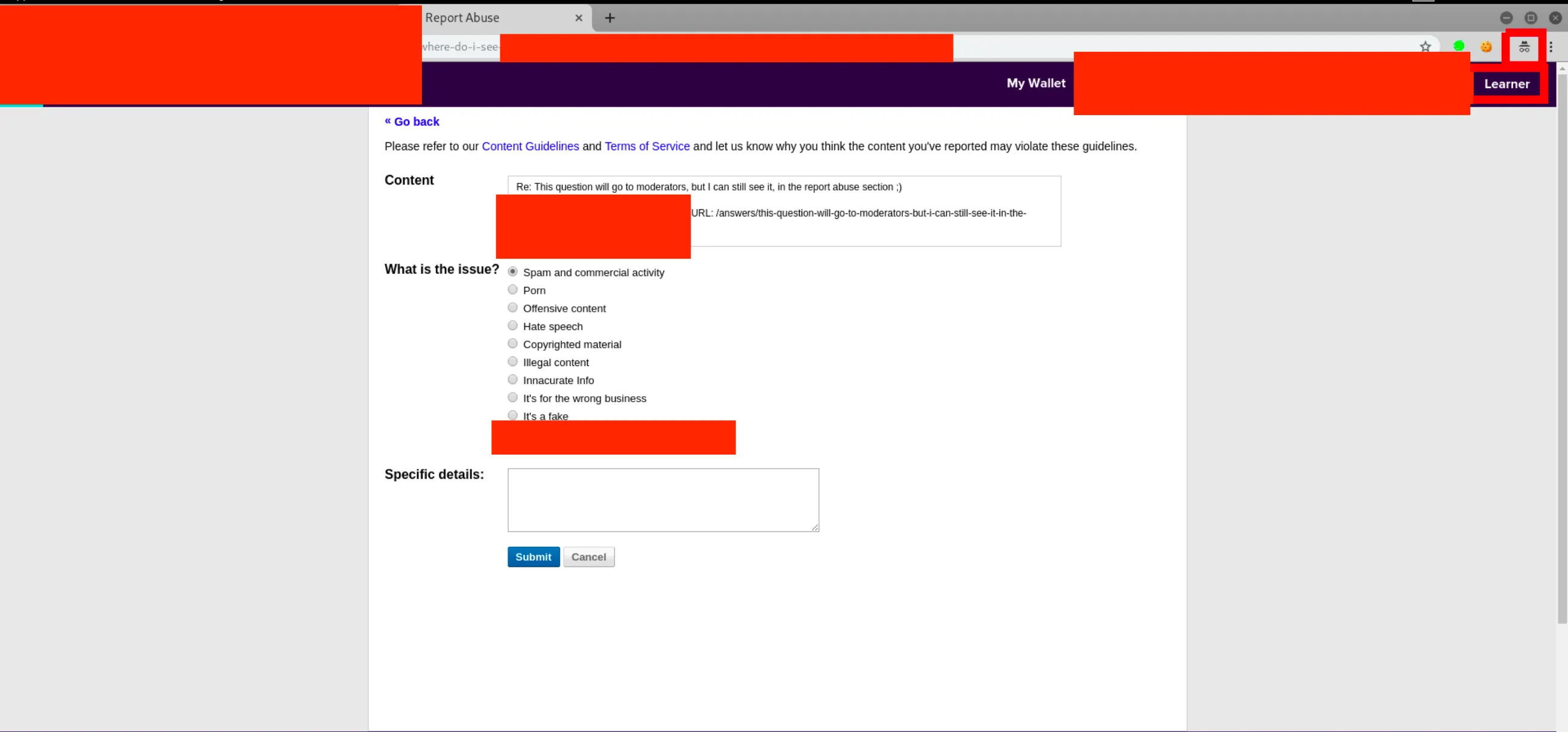 Report Abuse Leaking Post not yet posted Report Abuse Leaking Post not yet posted