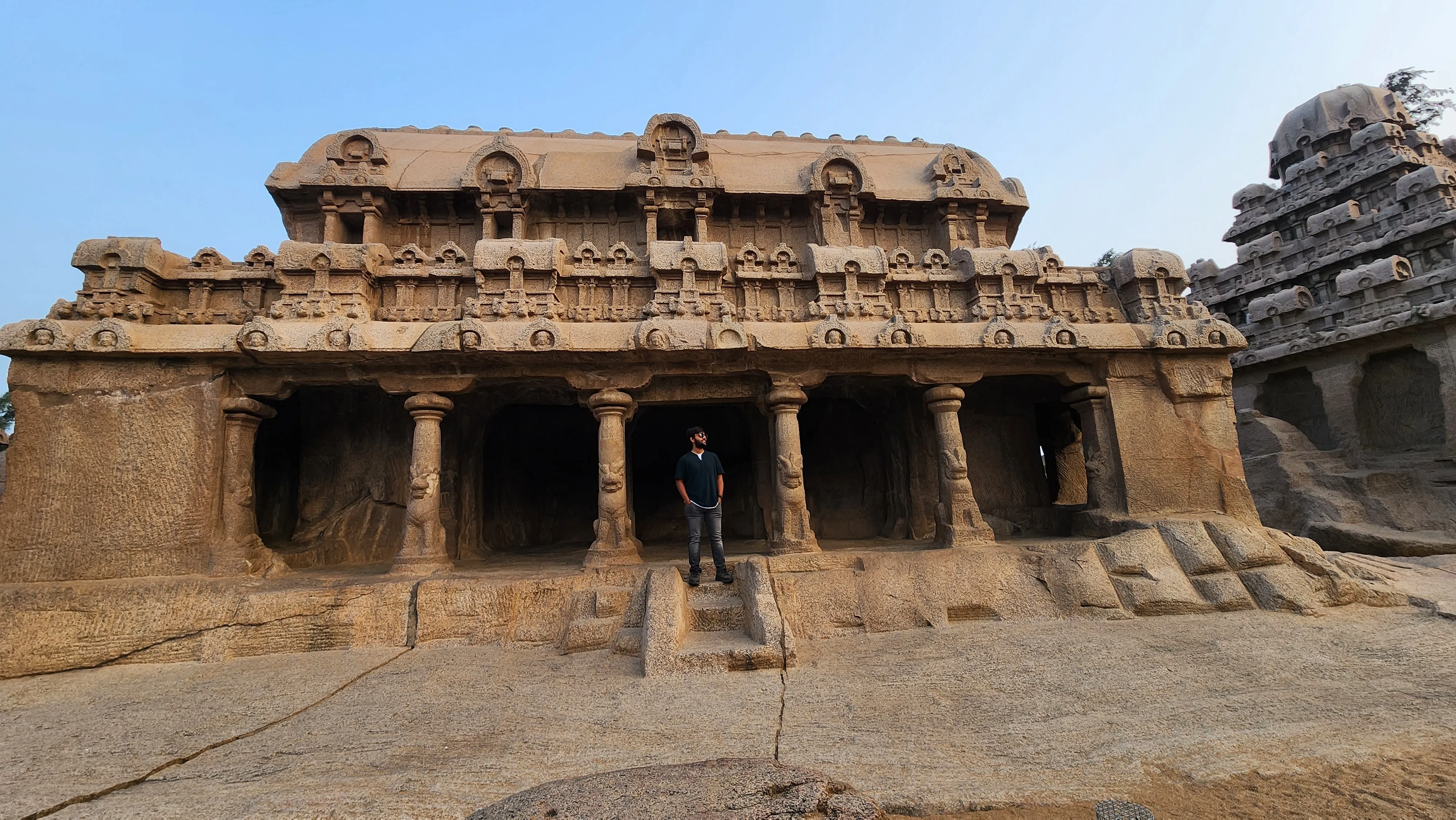 Nearby Ruins around Shore Temple Chilling near Shore Temple