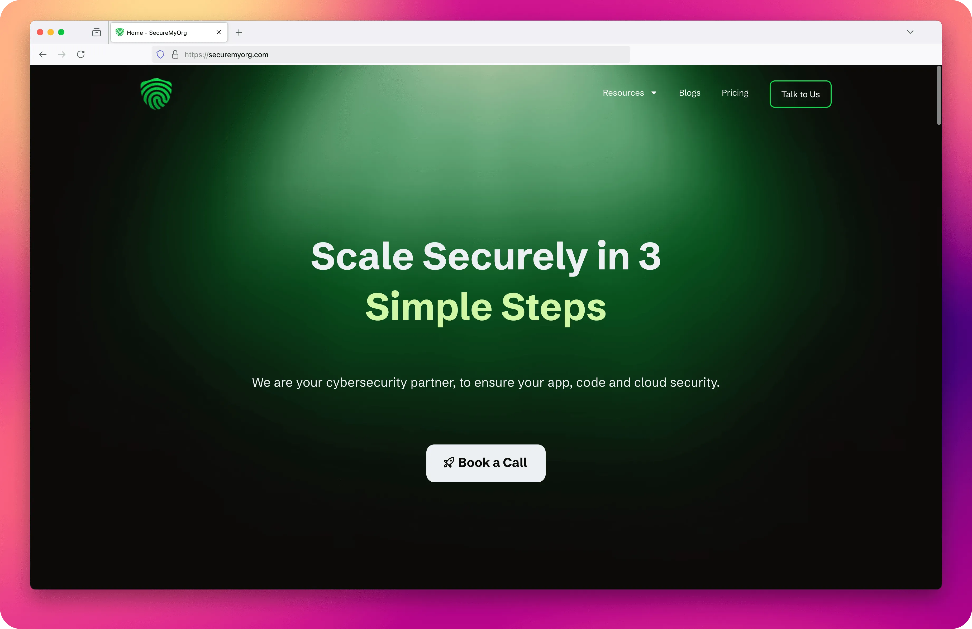 SecureMyOrg Website SMO Website